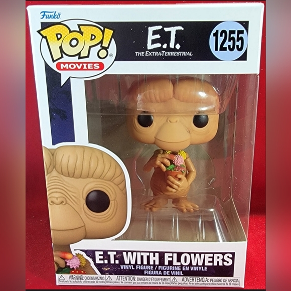E.t. with flowers funko # 1255 (nib) - Picture 2 of 7
